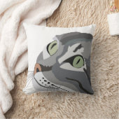 猫の目 クッション (ブランケット)