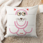 猫の目 クッション (ブランケット)