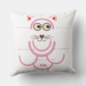 猫の目 クッション (裏面)