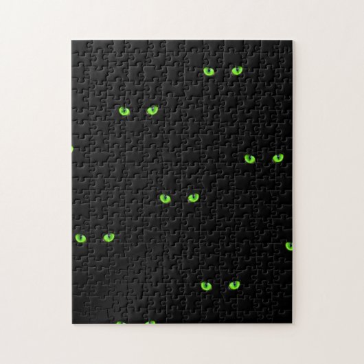 猫の目 ジグソーパズル (縦)