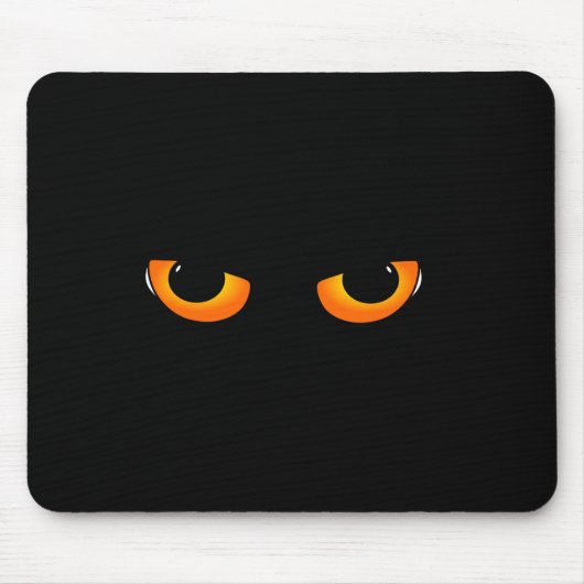 猫の目 マウスパッド (正面)
