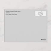 猫の目、黒と黄色の視線 ポストカード (裏面)