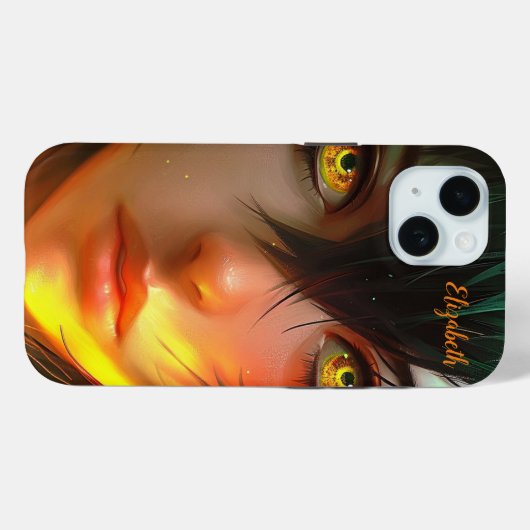 猫の目 Case-Mate iPhoneケース (裏面 (横))