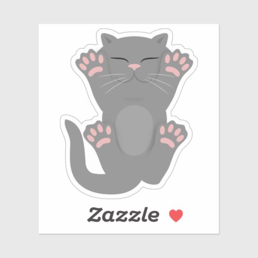 猫の眠り シール (シート)