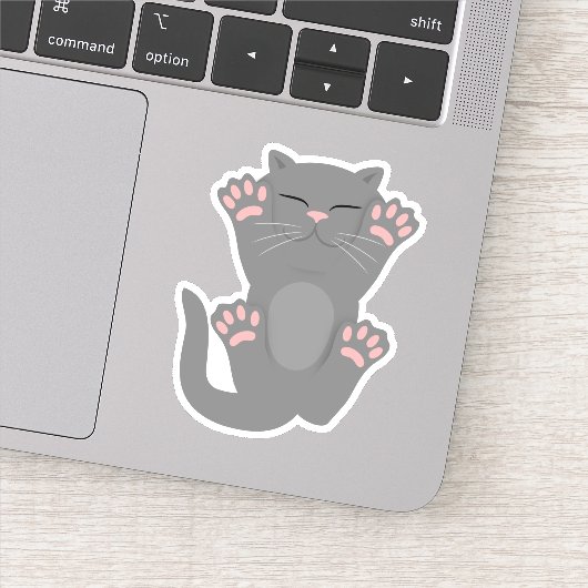 猫の眠り シール (詳細)