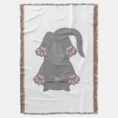 猫の眠り スローブランケット (正面縦)