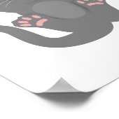 猫の眠り ポスター (角)