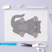 猫の眠り 薄葉紙 (クラフト)