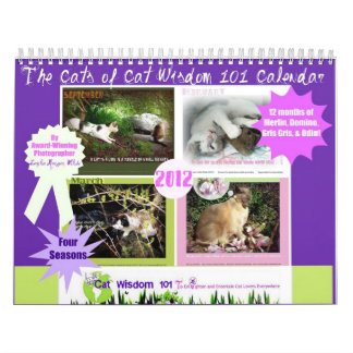 猫の知恵101の4季節 カレンダー