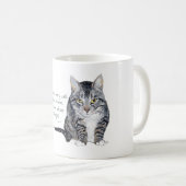 猫の知恵 - そして友情 コーヒーマグカップ (正面右)