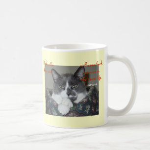 猫の知恵 コーヒーマグカップ
