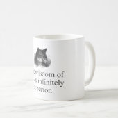 猫の知恵 コーヒーマグカップ (正面右)