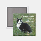 猫の知恵 マグネット (正面/裏面)