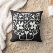 猫の砂糖のスカル クッション (ブランケット)