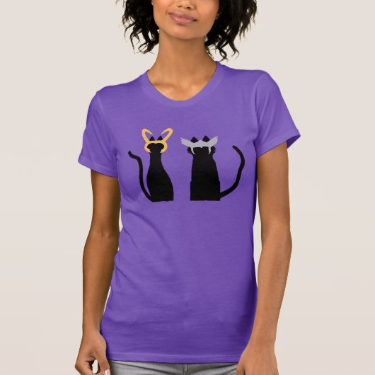 猫の神様Tシャツ Tシャツ (正面)