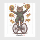 猫の神秘おもしろい小説 シール (シート)