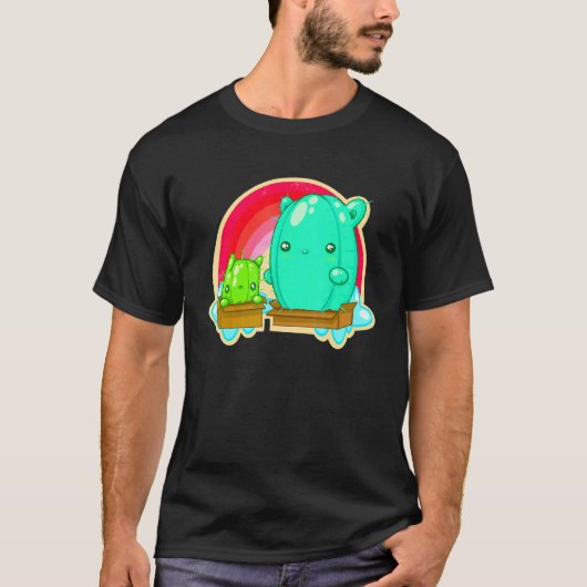 猫の私たち Tシャツ (正面)