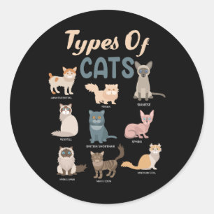 猫の種類の比較キャットペット動物愛好家メイン ラウンドシール