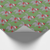 猫の穴のロット: フェスティバル-包装紙 ラッピングペーパー (角)