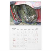 猫の粉砕機の壁掛けカレンダー カレンダー (3月 2027)