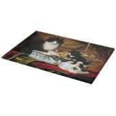 猫の系列、Henriëtte Ronner-Knip カッティングボード (角)
