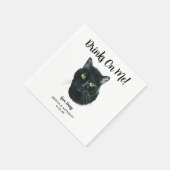 猫の結婚式のコックテイルナプキン スタンダードカクテルナプキン (角)