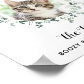 猫の結婚式 シグネチャードリンク フォト カクテルバー ポスター (角)