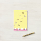 猫の絵文字アート2 ポストイット (デスク上)