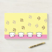 猫の絵文字アート2 ポストイット (デスク)