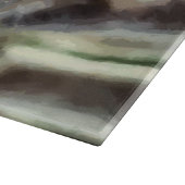 猫の絵画 カッティングボード (角)