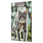 猫の絵画 クリップボード (左)