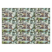 猫の絵画 テーブルクロス (正面(横))