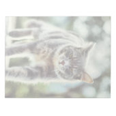 猫の絵画 ノートパッド (正面)