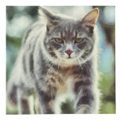 猫の絵画 フォトキューブ (右)