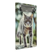 猫の絵画 ミニクリップボード (アングル)