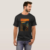 猫の絵画 有名な芸術家 子猫 面白い Tシャツ (正面フル)