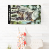 猫の絵画 横断幕 (インサイチュ)