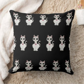 猫の美しい柄 クッション (ブランケット)