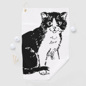 猫の美術 ゴルフタオル (インサイチュ)