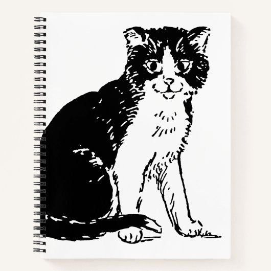猫の美術 ノートブック (正面)