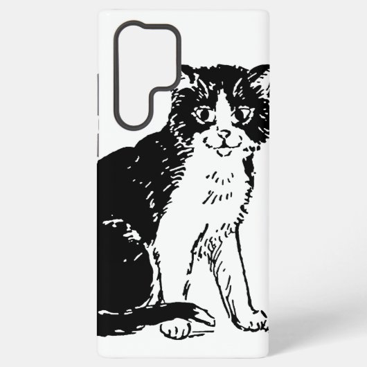 猫の美術 SAMSUNG GALAXYケース (裏面)