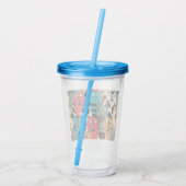 猫の群れ アクリルタンブラー (裏面)