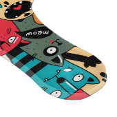 猫の群れ カッティングボード (角)