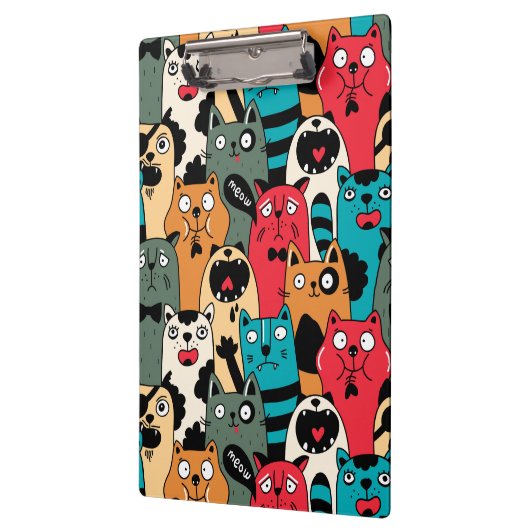 猫の群れ クリップボード (左)