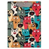 猫の群れ クリップボード (正面)