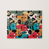 猫の群れ ジグソーパズル (横)