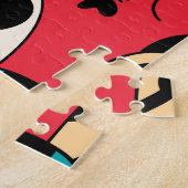 猫の群れ ジグソーパズル (側面)