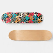 猫の群れ スケートボード (横)