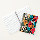 猫の群れ ノートブック (内部)