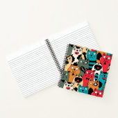 猫の群れ ノートブック (内部)